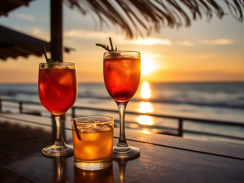 Sunset Cocktails